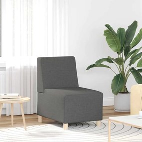 Divano Sedia Grigio Scuro 55 Cm İn Tessuto /