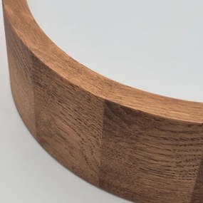 Brilagi - Lampada LED da soffitto CARVALHO 1xE27/60W/230V quercia ciliegio ø27 c