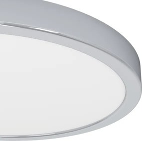 Eglo 901764 - Plafoniera LED per bagno FUEVA LED/14,2 W/230 V Ø27,8 cm IP44 cromo
