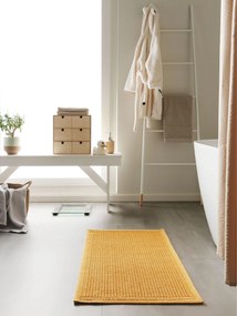 benuta Nest Tappeto da bagno Jojo Giallo 50x80 cm - Tappeto design moderno soggiorno