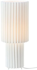 Lampada da tavolo bianca con paralume in tessuto (altezza totale 45 cm) Catis – Markslöjd