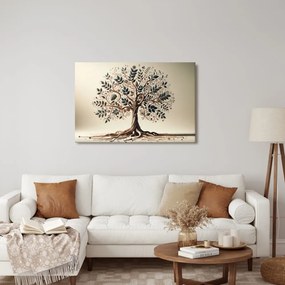 Quadro su tela – Albero della vita con dettagli delicati