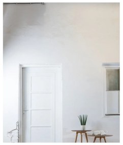 Tavolino in legno di quercia con piano nero , ⌀ 45 cm Arp - Gazzda