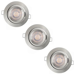Osram - Set da 3 faretti da incasso LED dimmerabili LED/4,9W/230V