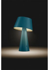 Lampada da esterno senza fili Tizia blu , luce bianco caldo IP54 BOTLIGHTING