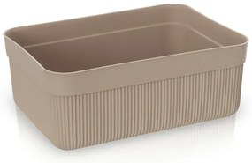 Vassoio porta oggetti da appoggio tortora in plastica Ring