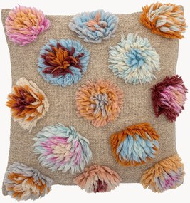 Cuscino con motivo floreale Somma