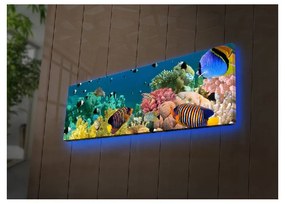 Quadro illuminato Mare, 90 x 30 cm - Wallity