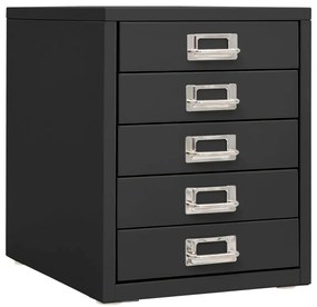 Armadio Per Ufficio Antracite 28x35x35 Cm İn Metallo /