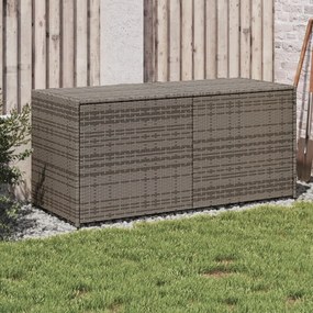 Contenitore Da Giardino Grigio 283l İn Polyrattan /