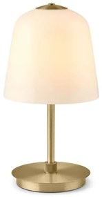 Halo Design - Room 49 Portable Lampada da Tavolo Antique Brass/Opal Halo Design