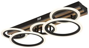 Globo 67360D4 - Plafoniera LED BLEVINS 34W/230V 3000/4200/600K 25x74,5 cm