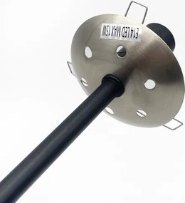 Brilagi - Plafoniera MALIVA 4xE14/15W/230V cromo opaco/fumé