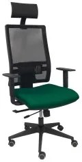 Sedia Ufficio con Poggiatesta PC B10CRPC Scuro Verde scuro