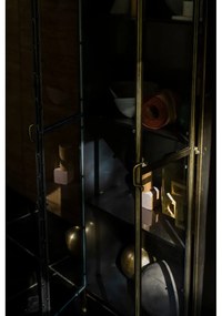 Vetrina in metallo color oro 64x184 cm Gertlush - Dutchbone