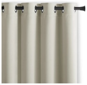 Tenda parzialmente oscurante color crema 140x175 cm Kierra – Restilo