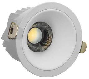 Faro LED Incasso 12W Foro Ø75mm IP65 CCT BRIDGELUX LED Bianco Variabile Colore Bianco Variabile CCT