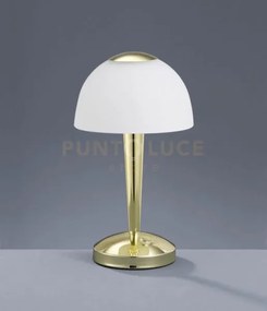 Ventura lampada da tavolo led 4w 350lm, 3000k ottone lucido cupola ...