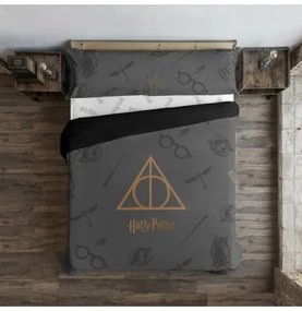 Copripiumino Harry Potter Deathly Hallows Multicolore 220 x 220 cm Ala francese