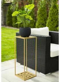 Portafiori 60x24 cm oro