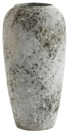 Vaso Home ESPRIT Marrone Nero Ceramica Finitura invecchiata 16 x 16 x 31 cm