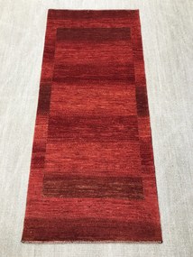 Loribaft Tappeto persiano 80x190 Rosso (Iran) Annodato A Mano