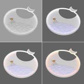 Brilagi - Plafoniera LED dimmerabile ASTRO LED/20W/230V 3000-6000K astronaut+telecomando