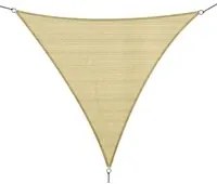 EasyComfort Tenda Tendone parasole triangolare (colore: beige, dimensione: 5x5x5m)