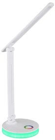 Globo 58445W - LED RGBW Lampada da tavolo dimmerabile GERALDO LED/5W/230V + LED/2W