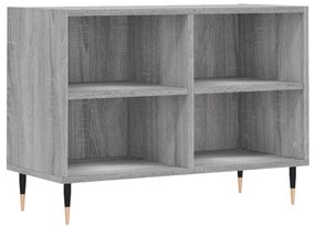 Mobile porta tv grigio sonoma 69,5x30x50cm in legno multistrato