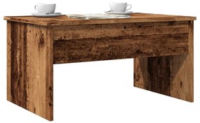 Tavolino Da Salotto Rovere Antico 80x50,5x41,5 Cm İn Truciolato /