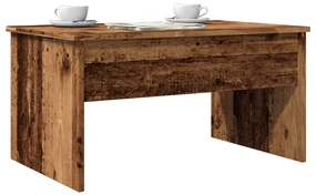Tavolino Da Salotto Rovere Antico 80x50,5x41,5 Cm İn Truciolato /