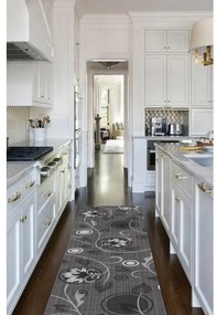 Passatoia grigia lavabile 58x230 cm Rosie – Oyo Concept