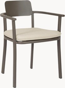 Set di 4 sedie da giardino impilabili con braccioli Makena
