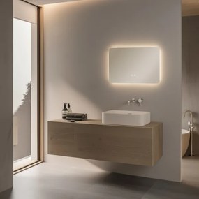 Brilagi - Specchio da bagno LED dimmerabile, antiappannante e retroilluminato DIANA LED/13W/230V 40x60 cm IP44