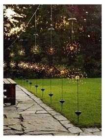 Apparecchio solare a LED per esterni con LED bianchi , altezza 100 cm Firework - Star Trading