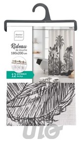 Tenda da doccia 180x200 cm Cocoty - douceur d'intérieur