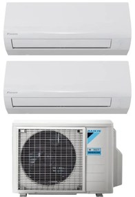 Daikin - Condizionatore Dual Split Inverter serie sensira 9+9 con 2MXF50A R-32 Wi-Fi Optional 9000+9000