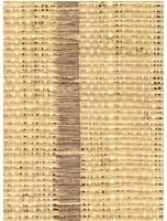 CMO Paris Carta da parati Raphia Vertical - Tabac