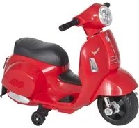 Piaggio Mini Vespa GTS Elettrica 6V per Bambini Rossa