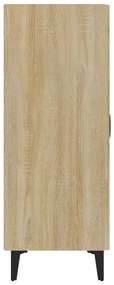 Credenza rovere sonoma 70x34x90 cm in legno multistrato
