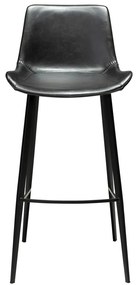 Sedia da bar in similpelle nera DAN-FORM Danimarca , altezza 101 cm Hype - DAN-FORM Denmark
