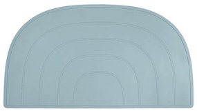 Tovaglietta Rainbow in silicone blu, 47 x 26 cm - Kindsgut