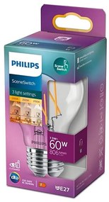 Lampadina LED dimmerabile Philips Warm Glow A60 B22/7W/230V 2200-2700K CRI 90