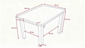 Tavolo da pranzo NOAH quercia