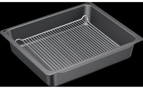 Bosch - Piatto rettangolare nero HZ633070 per Forno Siemens e stufa