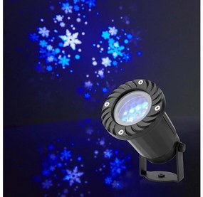 Nedis CLPR1 - Proiettore LED fiocchi di neve da esterno natalizio 5W/230V IP44