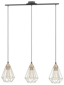 Eglo 94195 - Lampadario TARBES 3xE27/60W/230V