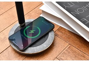 Immax NEO 08996L - Lampada da tavolo LED dimmerabile con un ricarica wireless PERLA LED/6W/230V