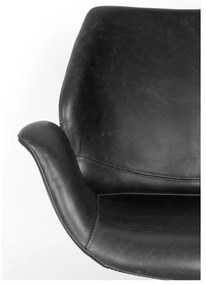 Sedia nera Nikki - Zuiver
